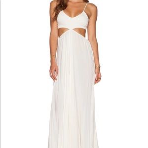 Indah Innocence Cutaway Maxi Dress XS
